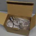 3 Pack Stainless Steel Mixer Attachments Set for KitchenAid 4.5-5 Quart Tilt-Head Stand Mixers, Replacement Parts Kit with K45DH Dough Hook, K45B Coated Flat Beater, K45WW Wire Whip, Dishwasher Safe (Silver)