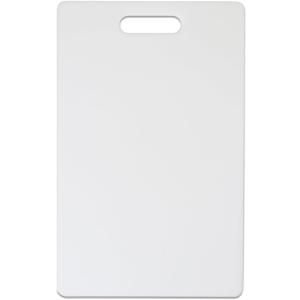 Dexas NSF Polysafe Cutting Board with Handle, 9.5 by 15 inches, White