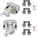 Rear Brake Calipers for Ford Fusion 2006-2012, for Mazda 6 2006-2013, for Lincoln MKZ 2007-2012, Zephyr 2006, for Mercury Milan, Rear Left and Right with Bracket, Replace# 18-B5002 18-B5003, 2-PC