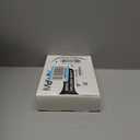 morvally Short Straight Bob Wig Heat Resistant Hair with Blunt Bangs Natural Looking Cosplay Costume Daily Wigs (14", 2# Black)