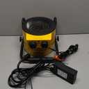 1500W Greenhouse Heater with Digital Thermostat, Outdoor Heater with Overheat Protection and 3Second Rapid Heating Function, Outdoor Heaters for Patio Garage, Greenhouse, Flower House