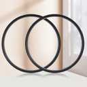 2 Pack Pressure Canner Gasket, S-9882 Replacement Mirro Pressure Cooker Gasket Fit for Mirro 12/16/22QT Model M-0512 / M-0522 / M-0312 / M-0406 / M-0416 / M-0526 / M-0622