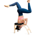 THUNDESK Yoga Inversion Bench Headstand Prop Upside Down Chair for Balance Training Core Strength Building Backbends Yoga Asana Practice Chair