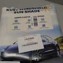 KUST Windshield Sun Shade for Cadillac Escalade Accessories 2021-2025 2026 Window Sunshade Sun Visor Protector Foldable Blocks UV Rays Keep Your Car Cooler