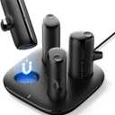 VIYISI Small Portable Charger USB C Kit, 4 Pcs Fast Charging Power Bank with Charging Dock for iPhone 16/15, Samsung Galaxy, Google Pixel, Type-C