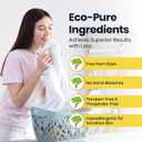 Eco-Friendly Laundry Detergent Sheets  60 Loads (30 Sheets) Fresh Scent  Concentrated, Quick-Dissolve, Travel-Friendly & Hypoallergenic  No Phosphate, Bleach or Dyes (30 Count (Pack of 1))
