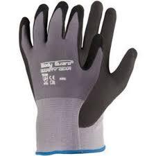 NP1001 Safety Work Gloves Comfort Stretch Fit Power Grip Smart Touch Durable Foam Coated