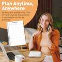 4 x Sweetzer & Orange Academic Planner 2025-2026  Student Planner for August 2025 to July 2026  Weekly & Monthly Layout  Sturdy Cover & Stickers  Multicolor Stripes Design  5.5 x 8.5 (Striped)