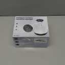 Lymphatic Drainage Massager & Anti Cellulite Massage Tool, Helps Reduce Stretch Marks & Cellulite, for Legs, Arms & Belly, Body Sculpting Machine with Microcurrent & Red-Light & Heat & Vibration (White)