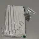 Boho Grey Striped Shower Curtain Minimalism Style Modern Shower Curtain for Bathroom Dormitory Cubicle Waterproof Fabric Shower Curtains Bathroom Decorations with Hooks 72x96 Inches