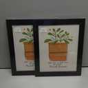7 x PETAFLOP Picture Frames 8 by 10 7 Pack, Black 8x10 Photo Frames Set for Wall Tabletop Horizontally or Vertically Display