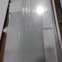 ELEGANT 36 in. W x 72 in. H Pivot Shower Door, Semi-Frameless Shower Glass Door with 1/4 in. Clear Glass, Chrome Bathroom Corner Glass Door