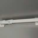 Joyrain ADA Square Grab Bar 16 Inch - 500lb Capacity Safety Rail for Elderly, Non-Slip Bathroom Handle (White, 16 inch)