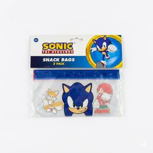 Sonic The Hedgehog Snack Bags 2 Pack