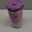 STANLEY IceFlow 2.0 Flip Straw Tumbler with Handle 20 oz | Twist On Lid and Flip Up Straw | Leak Resistant Water Bottle | Insulated Stainless Steel | BPA-Free | Lilac