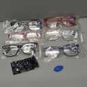 CCVOO Mix & Match Reading Glasses for Women - Lightweight, Comfortable Fit, Clear Vision - Blue Light Blocking (6 Pack Mix) +2.75
