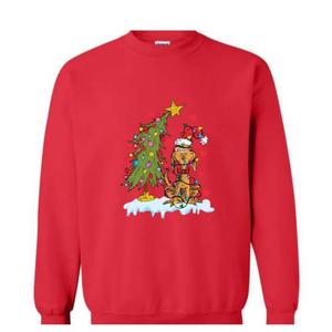 Grinch Dog, Super Soft Sweatshirt (M)