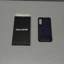 KEZiHOME Case for Samsung S22 Plus with Built-in Stand, Stronger Magnetic, Genuine Leather S22+ Phone Case Shockproof Protective Drop-Proof Cover for Galaxy S22+Plus 5G 6.6 Inch (Blue)