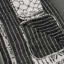 Lush Decor Charcoal King Monique 3 Piece Reversible Print Pattern Quilt Set