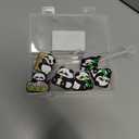 6pcs Panda Straw Cover for Tumbler Cap, Straw Topper, 10mm Drinking Straw Tip Covers for Accessories