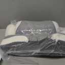 DONAMA Neck Pillow for Sleeping,Leaning and Lying,Contour Memory Foam Pillow for Side Back Stomach Sleeper,Ergonomic Cervical Pillow for Neck Pain and Shoulder Pain Relief