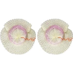 American Mantle Soft Inverted Mantle #2/179B Ceramic Ring Pack of 2 for Outdoor Natural Gas Lights Bright Durable Replacement Mantle for Post, Wall & Hanging Fixtures