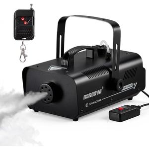 1000W Professional Fog Smoke Machine, 5000 CFM with 1L Tank, 160ft Wireless Remote & Timer Control, 9-16ft Range - for Stage Halloween Parties Concerts Photography Clubs, BF-01