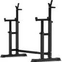 BARWING Adjustable Squat Rack, 1250 LB Barbell Stand for Home Gym