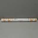 Elana Gabrielle - Geometric Peel and Stick Designer Wallpaper, Self Adhesive, Vinyl, 30.75 Sq Ft Coverage (Sunrise Collection, Papaya)