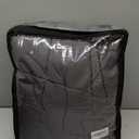 25 lbs weighted blanket Queen Size for Adults (60x 80, Grey) Cooling Heavy Blanket for Sleeping Perfect for 240-260 lbs, Winter Thick Breathable Blanket with Premium Glass Bead, Machine Washable