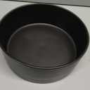 Large Dog Bowls, Non Slip Heavy Ceramic Dog Food and Water Bowl with Silicone Base, 8" Pet Feeding Bowl for Small, Medium, and Big Dogs (Black, 8 Inches)