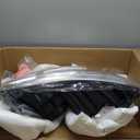 Fit for 2011-2023 Peterbilt 579 587 Class 8 Truck Projector Headlight Headlamp Chrome Housing Assembly (Silver Halogen, Right)