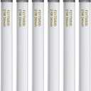 F21T5/830 21 Watt 34 Inches T5 Fluorescent Light Bulb, 3000K Warm White, 2100 Lumens, 20000 Hour Lifespan, Mini Bi-Pin Base, 6 Pack