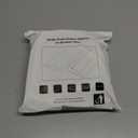 118 Wedge-Shape Foam Window Weather Stripping Door Seal Strip,Soundproofing Frame Winter Insulation Tape for Exterior Front Door,Noise Cancelling Window Inserts,Door Gap Filler Light Blocker,White