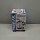 Farberware Electric Coffee Percolator, Stainless Steel Basket, Automatic Keep Warm, No-Drip Spout, 8 Cup