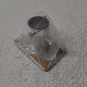 Monarch Rain Chains 20041 Aluminum Mill Finish Gutter Adapter for Rain Chain Installation