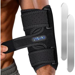 Elbow Brace, Elbow Splint for Cubital Tunnel Brace for Sleeping-Immobilizer for Ulnar Nerve Brace Elbow Pain fit Men & Women