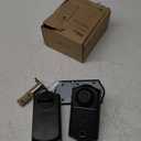 Veise VE017 Fingerprint Smart Door Lock, App Control, 7-in-1 Keyless Entry, Auto Lock, Emergency Power Port, Electronic Touchscreen Keypad, Biometric Smart Locks for Front Door, Matte Black