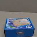 5Pcs Water Skipping Balls Set for Pool Play, Multi-Colored Splash Water Bouncing Balls, Fun Water Pool Beach Swim Toys & Games for Kids 3+ 4-8-12 and Adults