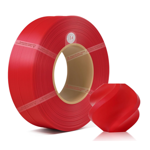 3DTOOLS RFID Original 1.75MM ABS Refill Filament Good Heat & Freezing Resistance Eco Friendly with RFID for X1,P1 P2S,H2D AMS 1KG +/- 0.03mm (Without Spool) (Red 40200)