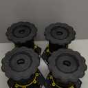 Wlrrcwdttc 4 Pcs Adjustable Height Bed Support Legs 6.9-9.8 inch, Bed Frame Center Support Legs for Bed Frame/ Bed Center Slat, Bed Support Reinforcement Parts Bed Slats Support Leg Bed Replacement Legs