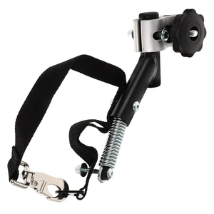 Universal Bike Trailer Hitch Coupler, Aluminum Alloy Bicycle Trailer Connector for 19-32mm Tube, Black Cycling Adapter for Kids, Pets, Cargo, and Outdoor Activities