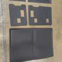 Cargo Mat with Rear Seat Cover for 2015-2020 Chevrolet Suburban 8 Seats All Weather Full Set Cargo Liners for Suburban Accessories