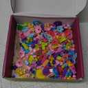 BOLVISEP Friendship Bracelet Making Kit for Girls, 6-12 Year Old Girl Birthday Gifts, Arts and Crafts Kits for Kids, Kid Rubber Band Bracelet Making Kit with Charm (Butterfly&Flower) (488PCS)