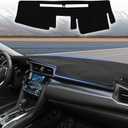 YYCKE Dash Cover Mat Custom Fit for Nissan Frontier 2005-2021 2020 2019 2018 2017 Accessories Dashboard Cover Mat Pad Carpet Protector