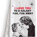 MAINEVENT I Love You to a Galaxy Far Far Away Kitchen Towel 18x24 Inch, S Wars Dish Towel