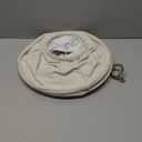 Bell Lamp Shades Set of 2, 6"Top x 13"Bottom x 10"High, Beige Shade Replacement for Table Lamps, Floor Lamps, Fabric Natural Linen Hand Crafted(Spider Fitter), Harp Holders Included, Assembly Required