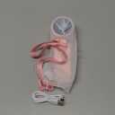 Portable Handheld Turbo Fan, 5-Speed Personal Fans, 5000mAh Rechargeable Fans Up to 12 Hours, Weight only 0.6lb Small Fan, Hand/Neck/Desk Fan 3 IN 1, Beach Vacation Essentials(Pink)