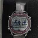 Women Pedometer Watch for Walking Steps and Miles-Step Counter for Calories,30M Waterproof-EL Backlight-Countdown-Stopwatch-No App Step Tracker for Adults Seniors (Red)