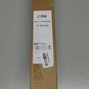 Black Curtain Rods, Room Darkening Rod for Windows 48 to 90 Inches(4-7.5Ft), Wrap Around Curtain Rods, Heavy Duty Blackout Drapery,Modern Decorative Window Treatment Rod, Matte Black